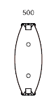 Caison galbé