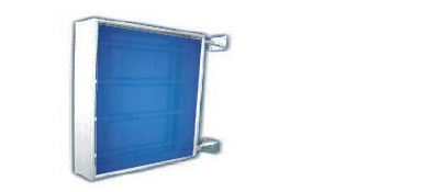 Caisson lumineux double face
