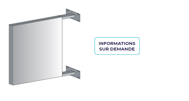 DOUBLE FACE EN TÔLE